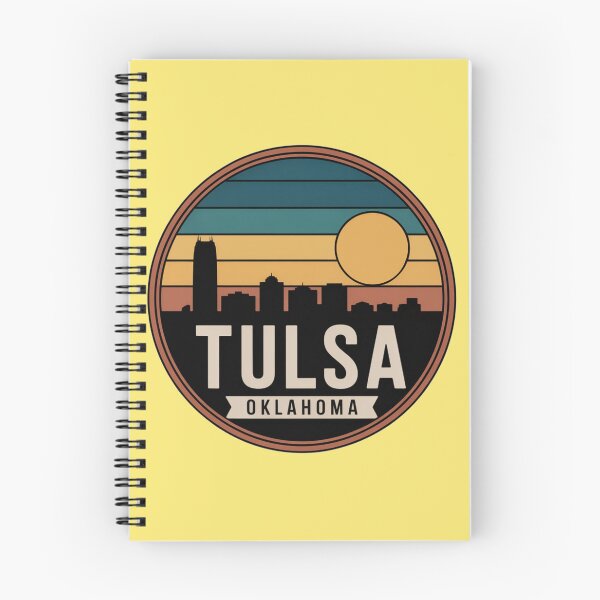 Item preview, Tulsa Oklahoma: Sunset Skyline Banner designed and sold by CircinusStore.