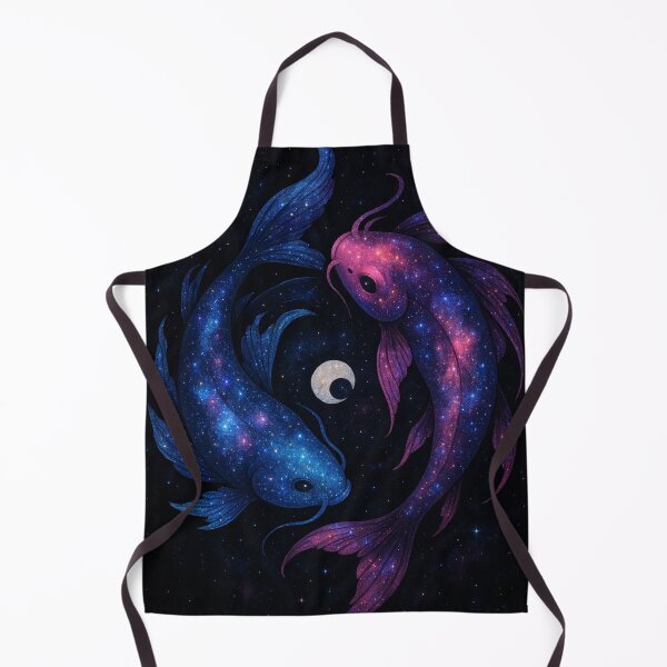 Item preview, Galaxy Koi Fish-Cosmic Yin Yang Space Art designed and sold by ASAPNATTY.