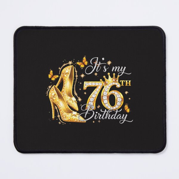 Item preview, It’s My 76th Birthday Queen Women 76 Years Old Elegant Birthday Gift designed and sold by kiralynstration.