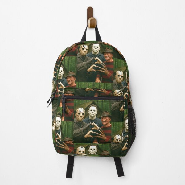 Item preview, Jason Voorhees Micheal Myers Freddy Heart Hands in Forest designed and sold by keytee.