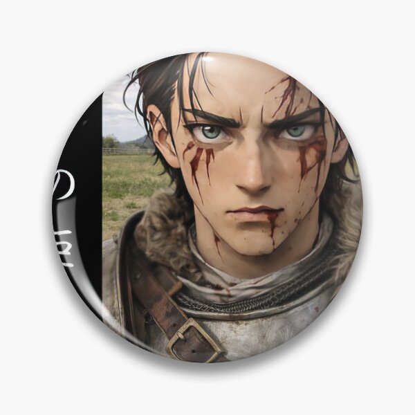 Item preview, Scarred Anime Warrior designed and sold by aztra-art.