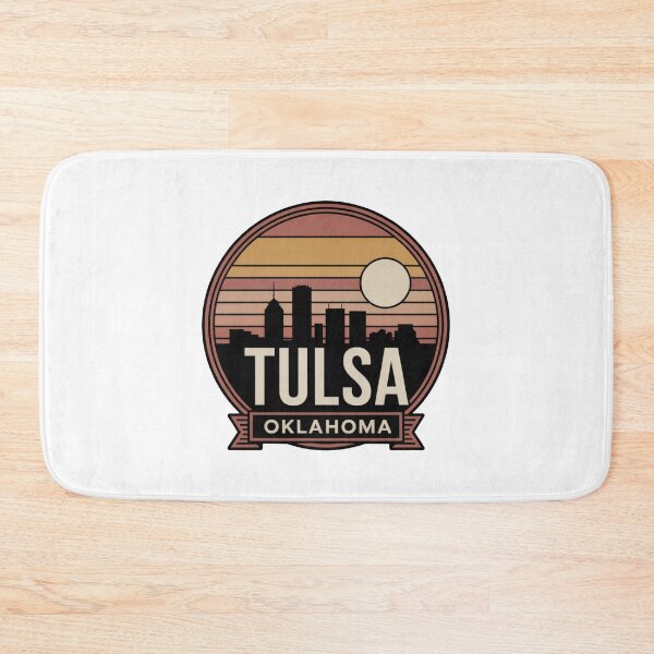 Item preview, Tulsa Oklahoma: Sunset Skyline Banner designed and sold by CircinusStore.