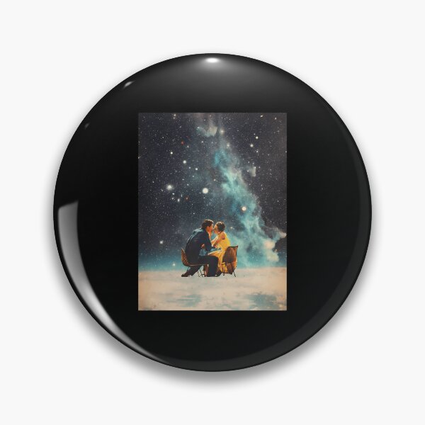 Item preview, Cosmic Romance Surreal Alien Planet Poster designed and sold by mcsaazhxo57.