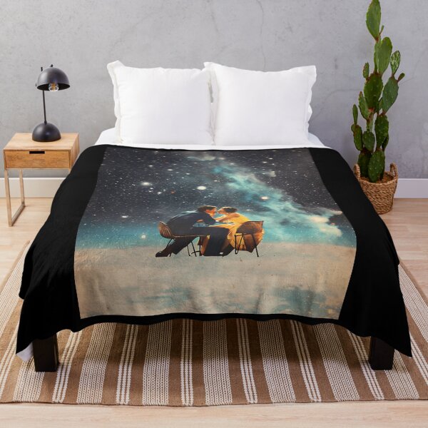 Item preview, Cosmic Romance Surreal Alien Planet Poster designed and sold by mcsaazhxo57.