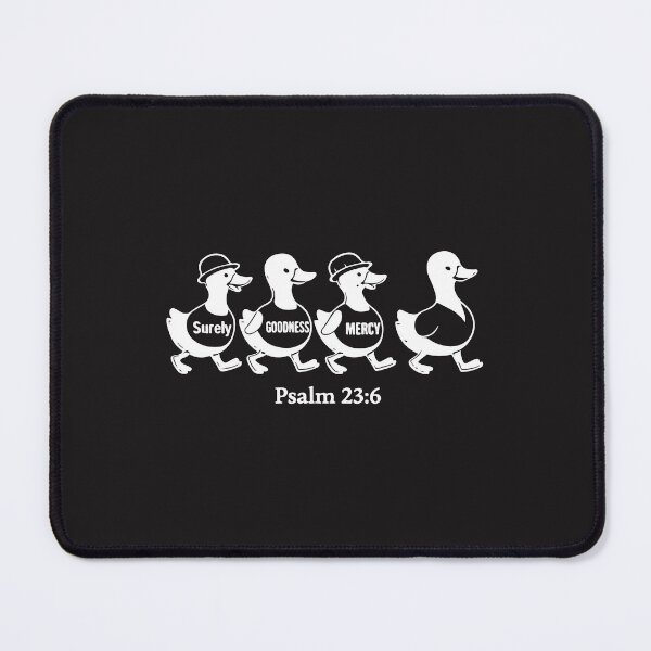 Item preview, Surely Goodness And Mercy Psalm 23:6 Goose Funny Christian Faith Cute Gift designed and sold by kiralynstration.