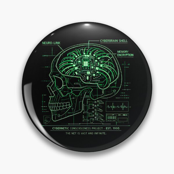 Item preview, Cybernetic Consciousness Project Neuro-Link Schematic designed and sold by agearb.
