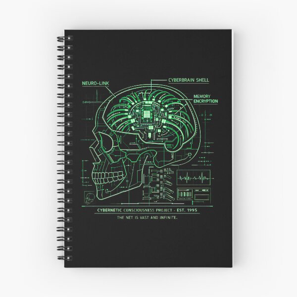 Item preview, Cybernetic Consciousness Project Neuro-Link Schematic designed and sold by agearb.