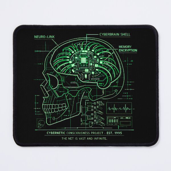 Item preview, Cybernetic Consciousness Project Neuro-Link Schematic designed and sold by agearb.