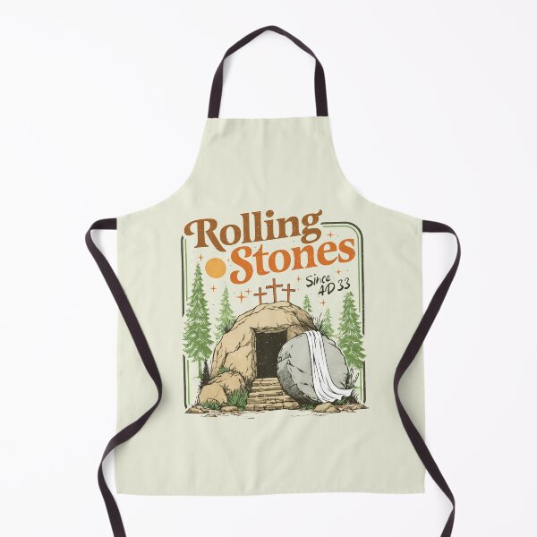 Item preview, Rolling Stones Since AD 33 Easter Jesus Christ, Christian Faith-Based designed and sold by Naviiraart.