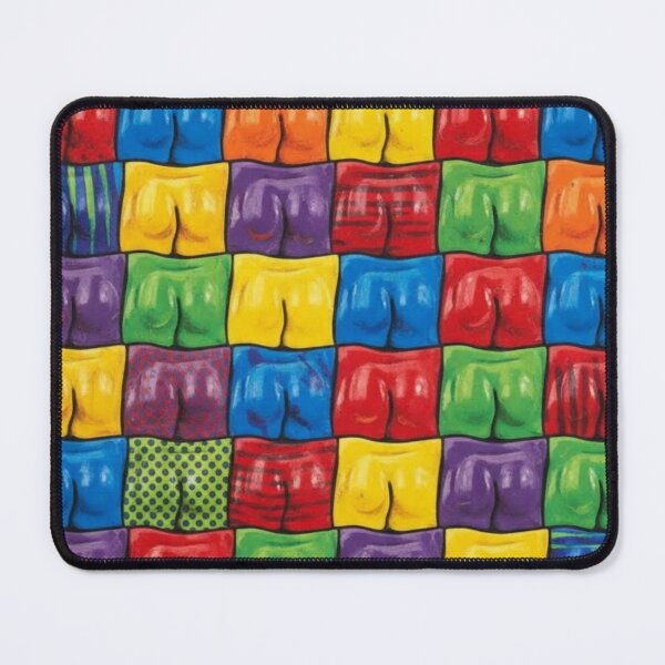 Item preview, Rude Boxer Short Tessellated Design designed and sold by NickWhittleArt.