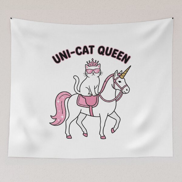 Item preview, Uni-Cat Queen Funny Unicorn Cat T-Shirt | Cute Pink Cat Design | Cat Lover Gift designed and sold by aiqdelicia.