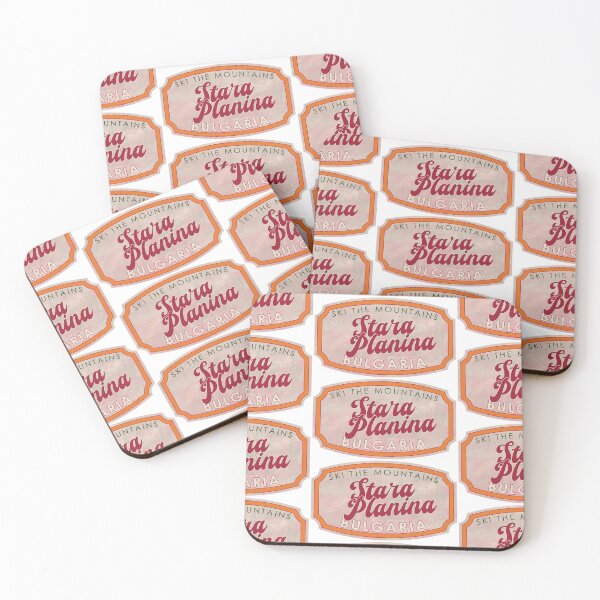 Item preview, Stara Planina, Bulgaria, Ski, textured skiing badge designed and sold by Wanderful-roads.