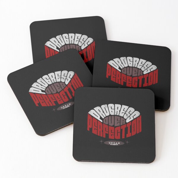 Item preview, PROGRESS OVER PERFECTION  designed and sold by OFX STREET .