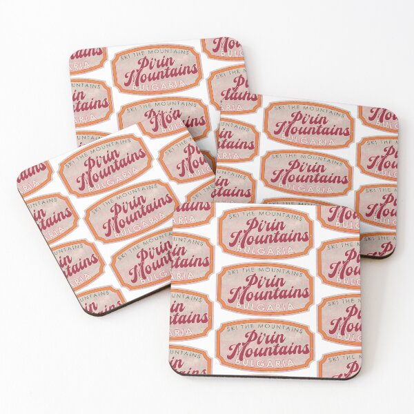Item preview, Pirin Mountains, Bulgaria, Ski, textured skiing badge designed and sold by Wanderful-roads.