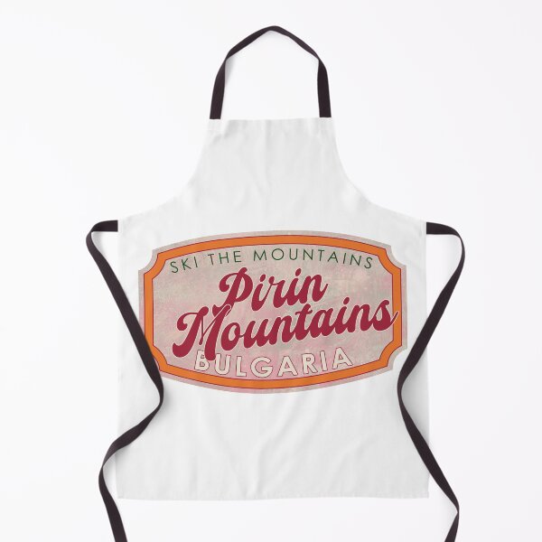 Item preview, Pirin Mountains, Bulgaria, Ski, textured skiing badge designed and sold by Wanderful-roads.
