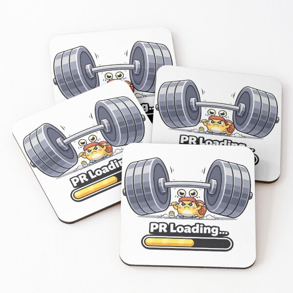 Item preview, Snail Gym Fitness Sticker –PR Loading... designed and sold by les3cerises.