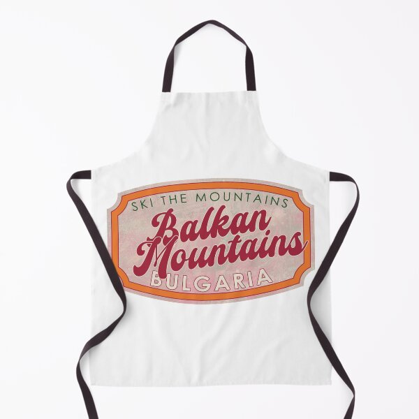 Item preview, Balkan Mountains, Bulgaria, Ski, textured skiing badge designed and sold by Wanderful-roads.