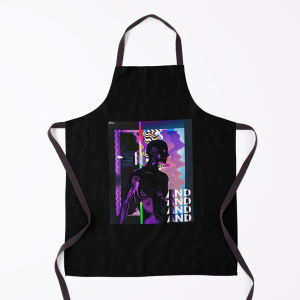 Item preview, Glitched Cyberpunk Robot Vaporwave Art designed and sold by mcsaazhxo57.