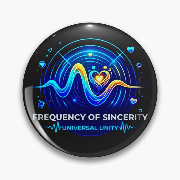Item preview, Frequency of Sincerity Universal Unity - Spiritual Vibration Energy Art designed and sold by RS-Globalist-.
