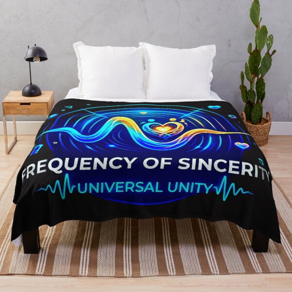 Item preview, Frequency of Sincerity Universal Unity - Spiritual Vibration Energy Art designed and sold by RS-Globalist-.