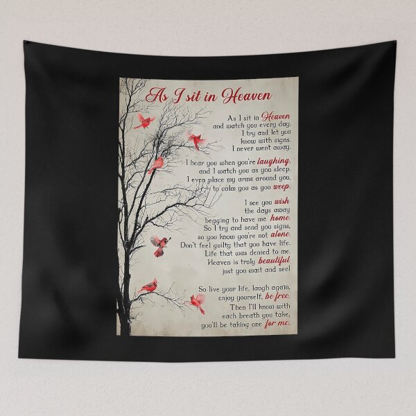 Item preview, Vintage Tree Memorial Poem Aesthetic Poster designed and sold by mcsaazhxo57.