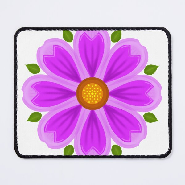 Item preview, Pink blooming flower with falling petals, soft gradient style, clean isolated background. designed and sold by KotchySmile.