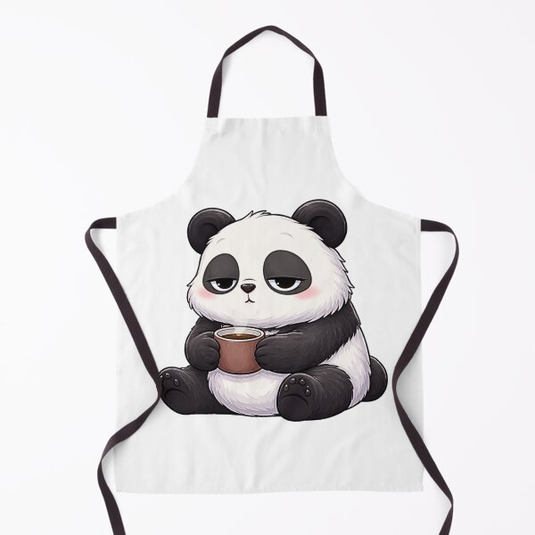 Item preview, Not Today Panda – Cute Lazy Coffee Mood designed and sold by LazyMoodStudio.
