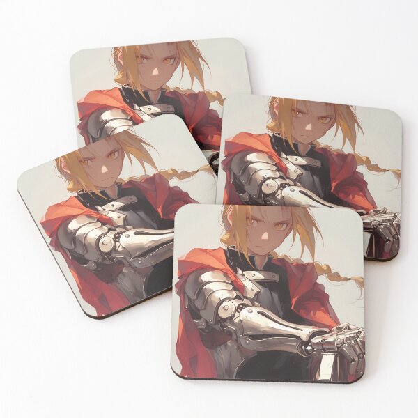 Item preview, Edward Elric Fullmetal Alchemist Resolute Automail Pose designed and sold by Spraykart.