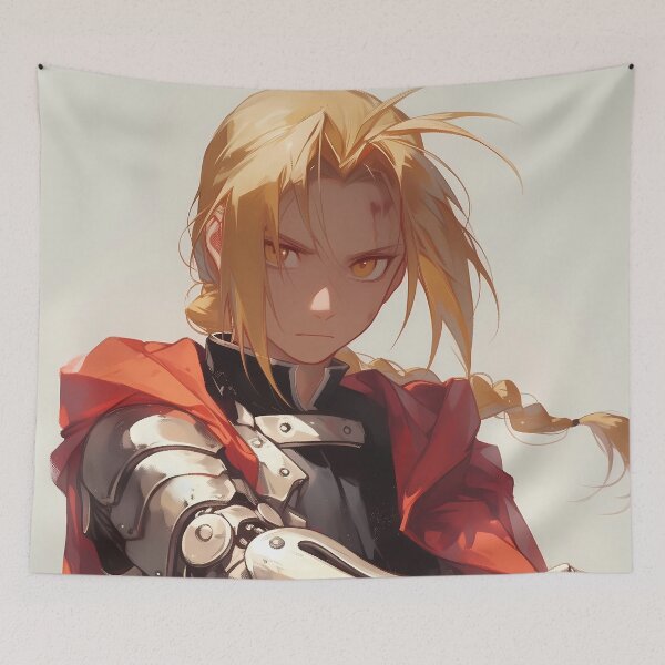 Item preview, Edward Elric Fullmetal Alchemist Resolute Automail Pose designed and sold by Spraykart.