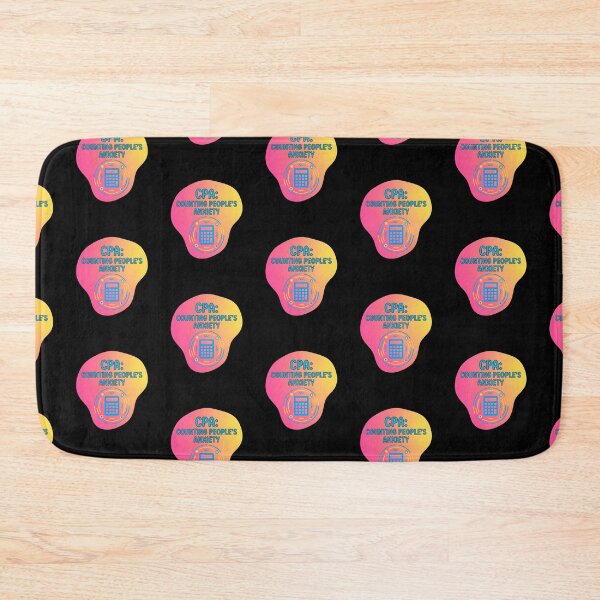 Item preview, CPA: counting people's anxiety | Accountant designed and sold by SocialStaticz.