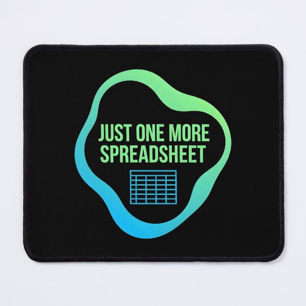 Item preview, Just one more spreadsheet | Accountant designed and sold by SocialStaticz.