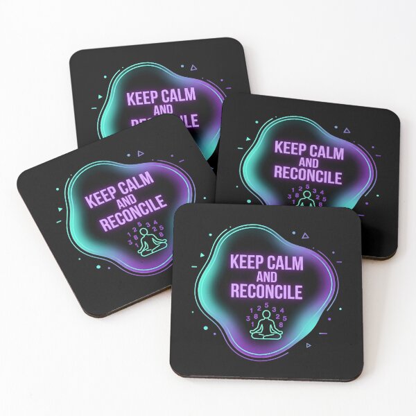Item preview, Keep calm and reconcile | Accountant designed and sold by SocialStaticz.
