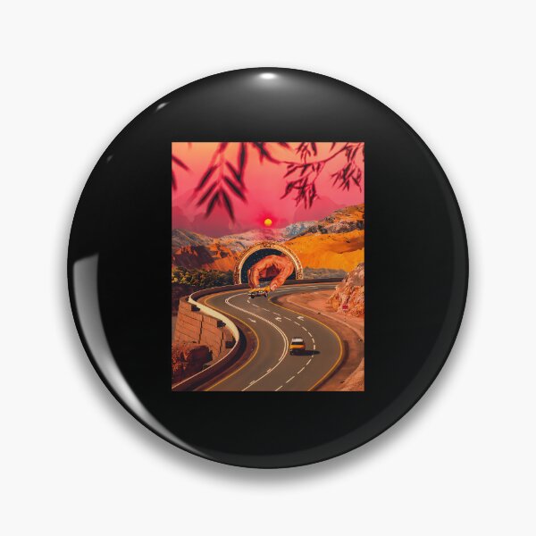 Item preview, Retro Synthwave Highway Neon Driver designed and sold by mcsaazhxo57.