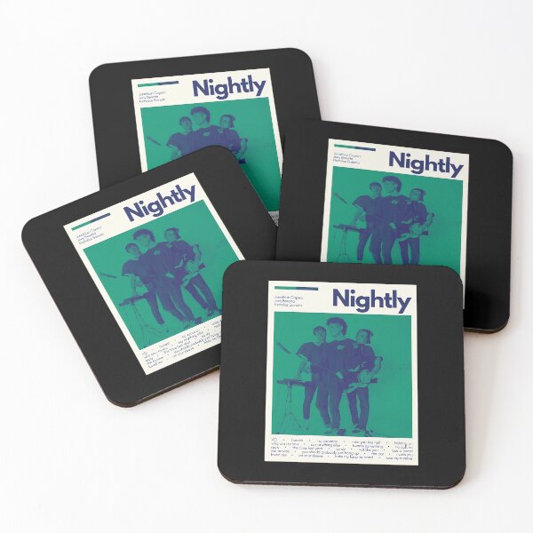 Item preview, Nightly Mid Century Modern Poster Print  designed and sold by MouadElMazouzi.