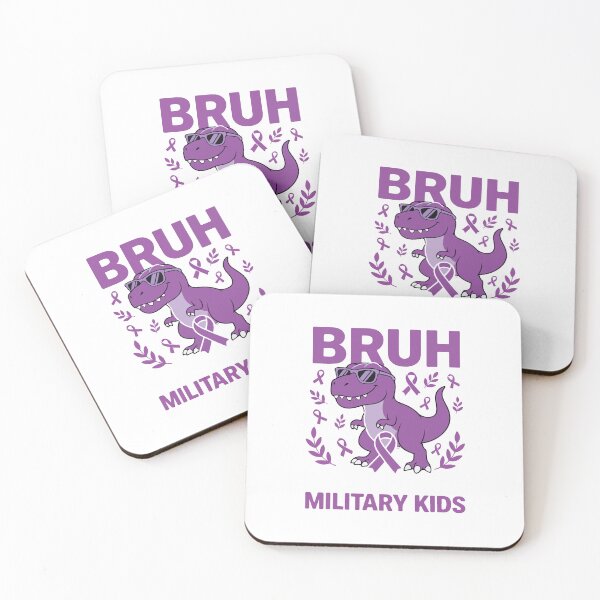 Item preview, Purple Up for Military Kids – Dinosaur Design, Military Child Month April, Proud Army Kid Support designed and sold by kiralynstration.