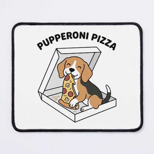 Item preview, Pupperoni Pizza Funny Dog T-Shirt | Cute Dog Eating Pizza Design | Dog Lover Gift designed and sold by aiqdelicia.