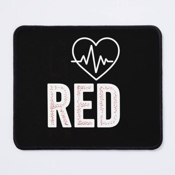 Item preview, Go Red for Women American Heart Disease Month Awareness designed and sold by HellD3vil-Art.