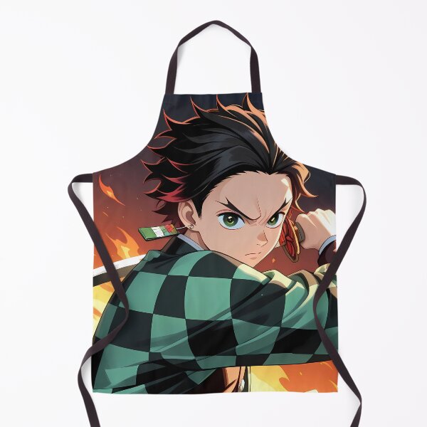 Item preview, Tanjiro Kamado Kimetsu Yaiba Determined Sunset Ember Stance designed and sold by Spraykart.