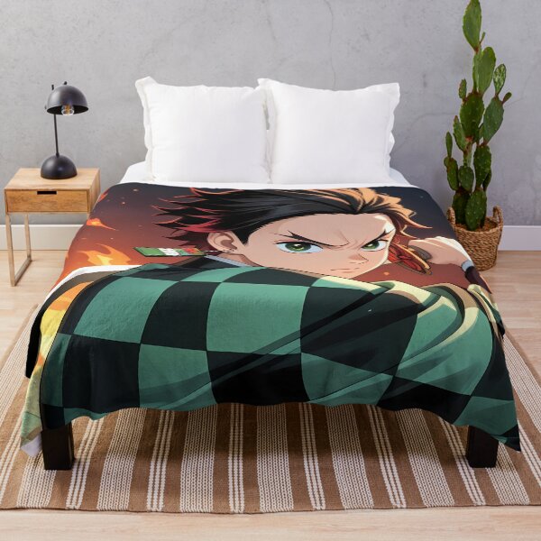 Item preview, Tanjiro Kamado Kimetsu Yaiba Determined Sunset Ember Stance designed and sold by Spraykart.