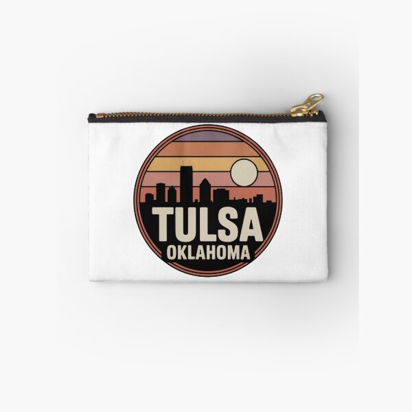 Item preview, Tulsa Oklahoma: Sunset Skyline Purple  designed and sold by CircinusStore.