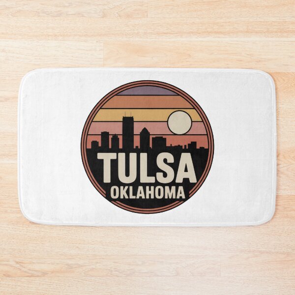Item preview, Tulsa Oklahoma: Sunset Skyline Purple  designed and sold by CircinusStore.