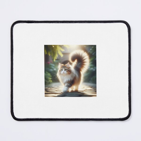 Item preview, Fluffy cat in warm sunlight designed and sold by DemorArt.