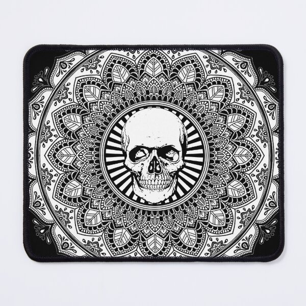Item preview, Skull Motif Mandala designed and sold by WelshPixie.