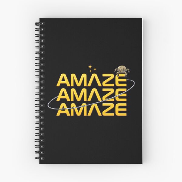 Item preview, Amaze Amaze Amaze Sci-Fi Funny Space Quote Book Lovers Booktok Bookish designed and sold by Kovav.