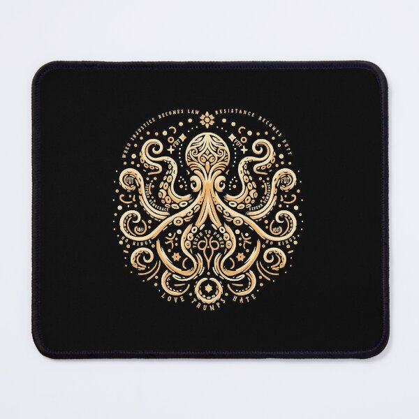 Item preview, Subtle FDT Octopus Art Anti Fascist designed and sold by Denisemichels.