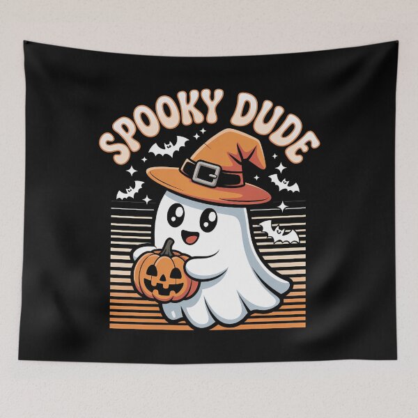 Item preview, Groovy Spooky Dude Checkered Ghost Halloween Toddler designed and sold by HellD3vil-Art.
