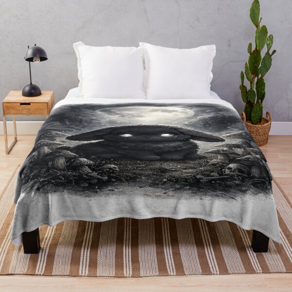 Artikelvorschau, Dunkler Osterhase unter dem Vollmond entworfen und verkauft von SasmitaStudioCo.