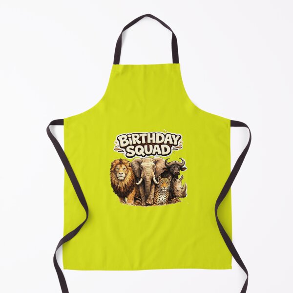 Item preview, Birthday Squad Safari with the big Five designed and sold by annenambiro.