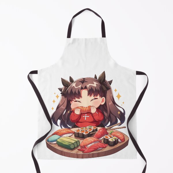 Item preview, Rin Tohsaka Fate Stay Night Chibi Sushi Cutie designed and sold by Spraykart.