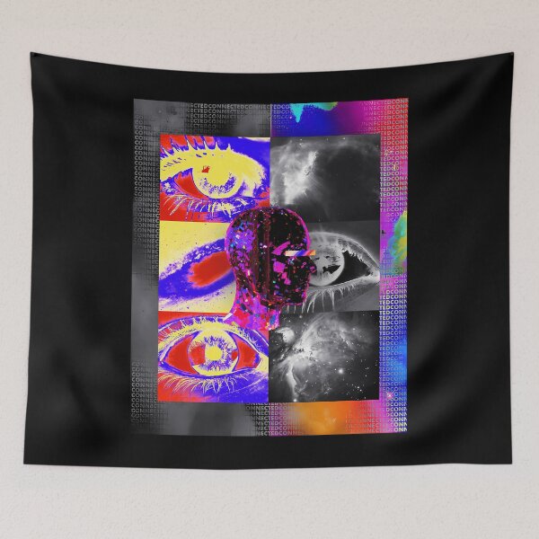 Item preview, Psychedelic Eye Universe Trippy Poster designed and sold by mcsaazhxo57.
